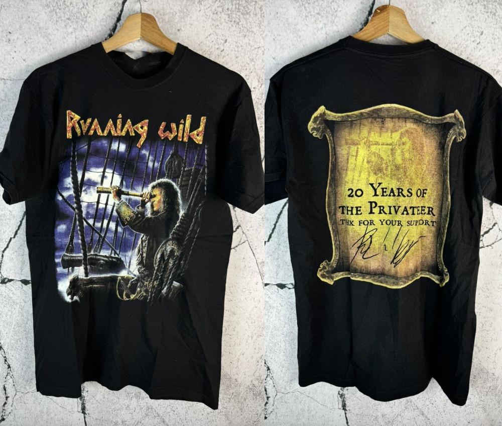 RUNNING WILD Футболка унисекс 20 лет S-5XL BT525