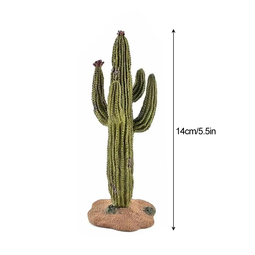 Desktop Micro Landscape Ornament Artificial Simulation Cactus Fake Plants Aquarium Decor Fish Tank Landscape
