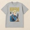 2026 Новая футболка с принтом Nanami Kento из Jujutsu Kaisen, с коротким рукавом, для мужчин и женщин, мужские топы, спортивная футболка, футболка в стиле Y2K