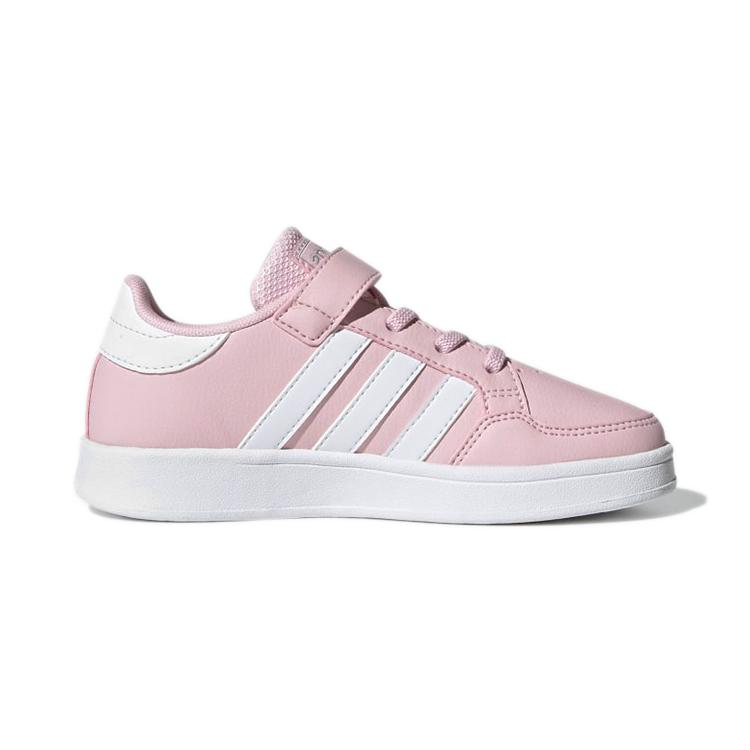 adidas Кеды для скейтбординга Neo Breaknet Low top Детские Розово-белые Дети Возраст 3 7 лет GZ7644
