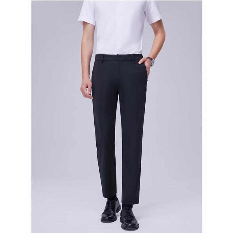 Премиальные темно-синие брюки Yiliteng в стиле business casual