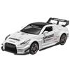 Масштаб 1/32 Сплавной литой под давлением спортивный автомобиль Nissan GTR Модель Настольные украшения Симуляция звука и света Подарок на день рождения для мальчика Игрушка