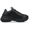 MLB Big Ball Chunky Abrasion Resistant Height Increasing Abrasion Resistant Height Increasing Low top Chunky Sneakers 3ASHC101N-50BKL(Team40SBOX)