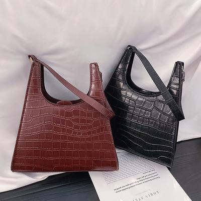 Женские сумки из искусственной кожи аллигатора с клапаном, модные дизайнерские сумки для женщин, большая вместимость, сумка через плечо