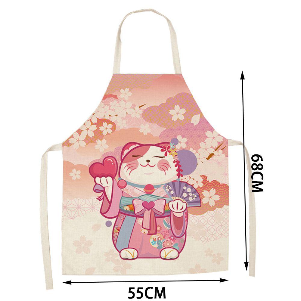 Горячая бытовая кулинария кошка кухня передник фартук