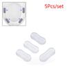 5 Pieces Toilet for Seat Bumpers Universal Toilet Lid Bumper Rubber Bumpers Self Adhesive Toilet Bumpers Used for Home H