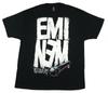 Черная футболка Eminem Mic Recovery