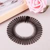 Fashion Women Plastic Stretch Diamond Hair Band Flexible Hair Comb Wavy Hair Hoop Face Washing Non-silp Spiral Band Headdress