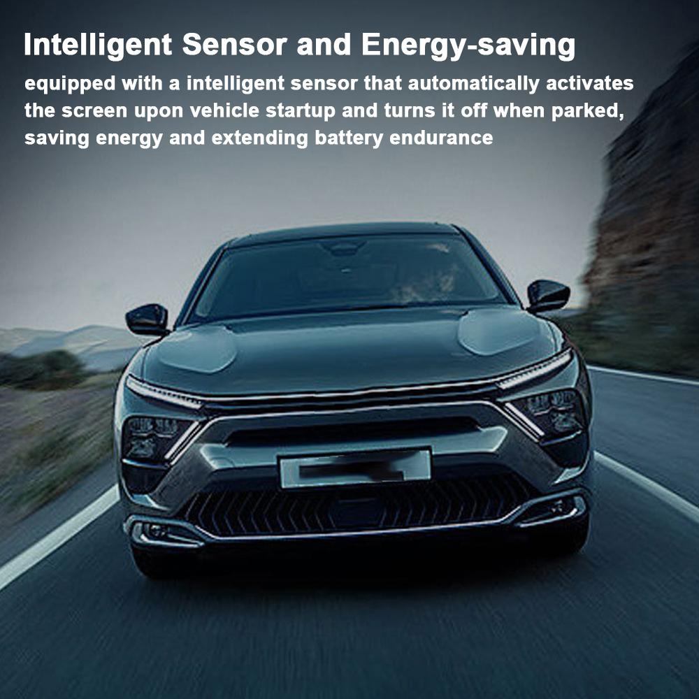 Многофункциональный автомобильный проекционный дисплей, солнечный GPS-цифровой спидометр со светодиодным дисплеем, сигнализация превышения скорости