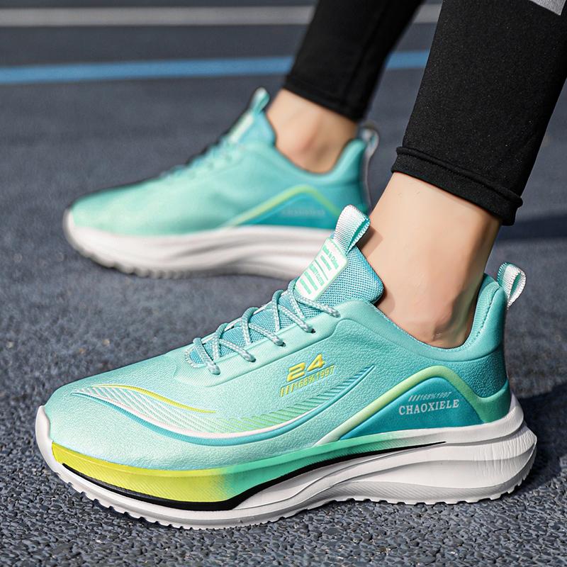 Мужские черные спортивные кроссовки для бега, зеленые летние студенческие баскетбольные туфли большого размера с толстой подошвой оранжевого цвета