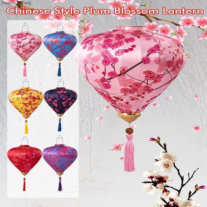 12/14 дюймов китайский старинный стиль шелковая ткань дворцовый фонарь ретро середина осени свадьба фестиваль вечеринка уличный декор фонари