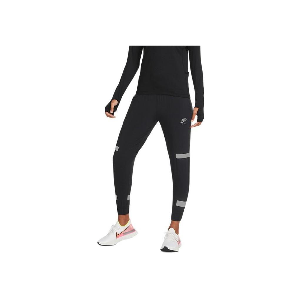 Nike Sports Running Slim Fit Drawstring Pants Women Bottoms Black CU3350-010
