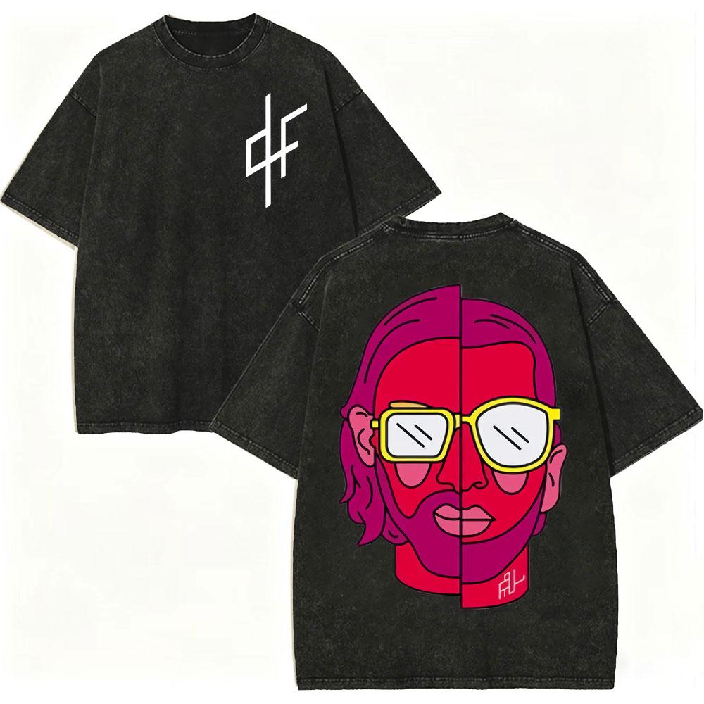 Vintage Washed Rap Group Pnl Album Print T Shirt Men Women Fashion Hiip Hop Tshirt Summer Casual Cotton Short Sleeve Tshirts