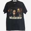 Черная футболка The Walking Dead с зомби, размер S-4XL, унисекс