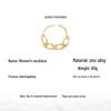 Преувеличенное металлическое ожерелье в стиле хип-хоп для женщин