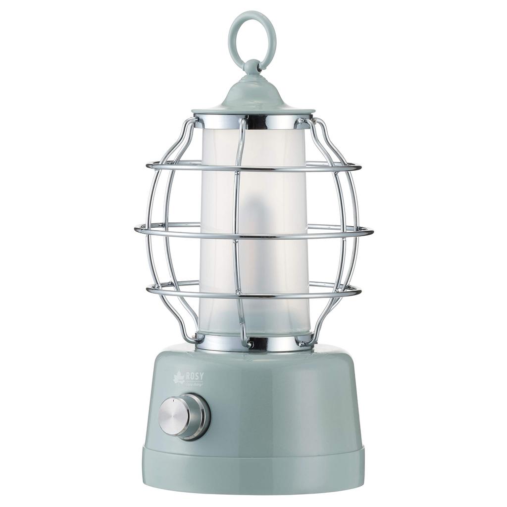 LOGOS ROSY Village Lantern 74175022 Green (approx.) Width 12 x Depth 13 x Height 26cm