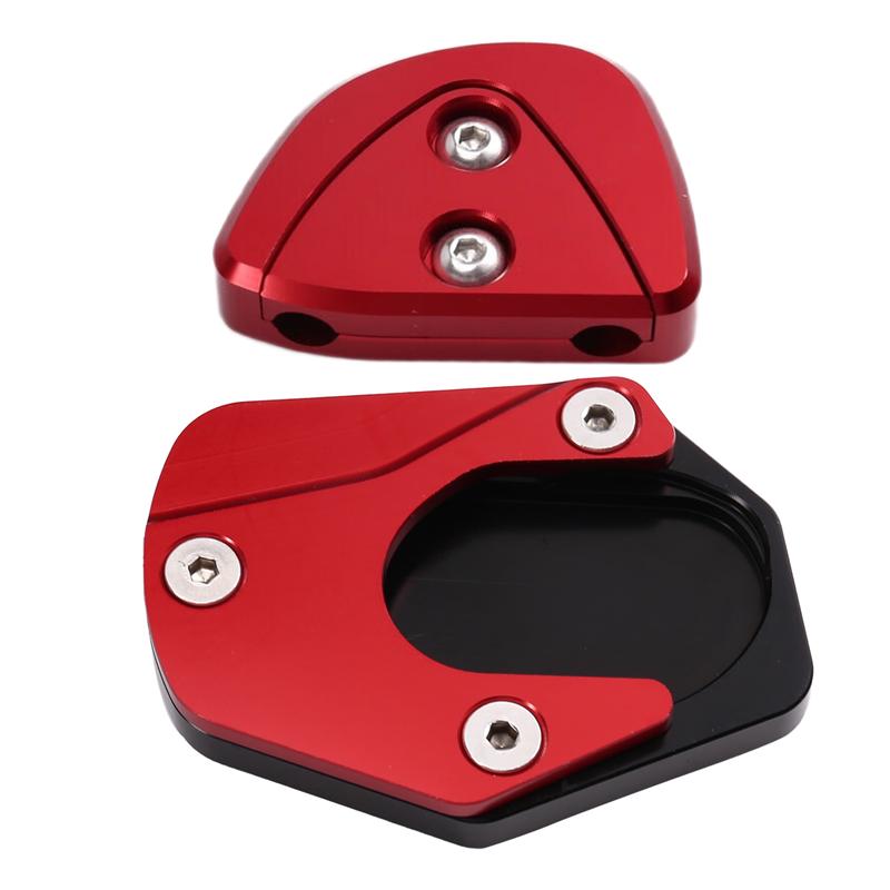 A16P-Motorcycle Side Stand Doot Kickstand Auxiliary Foot Pedal Support Plate For SYM ADXTG400 ADXTG 400 2024 2025