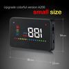 OBD II Car HUD Head Up Display Digital Speedometer Windshield Projector Speed Meter Overspeed Alarm Automatic Power On/off