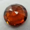 Natural Orange Sapphire Loose Gemstone Round Cut 8.69 ct Unique for Birthday September Birthstone