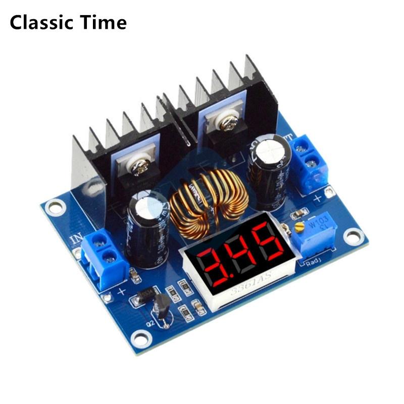 DC 4-38V 8A Voltage Regulator Module Digital PWM Adjustabl DC-DC Step Down Voltage Regulator XL4016E1 XH-M404