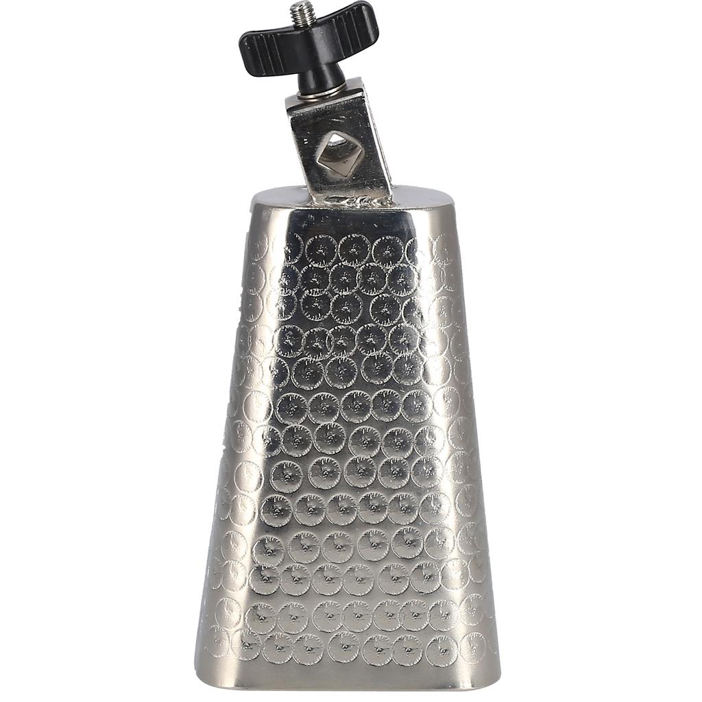 6in Cowbell Electroplating Metal Cheering Bell Drum Set Accessories Percussion Instrument