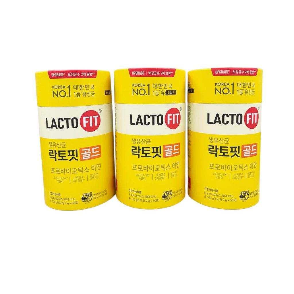 Lacto-Fit Gold Ежедневный пробиотический порошок в стиках 50 стиков 3 шт.