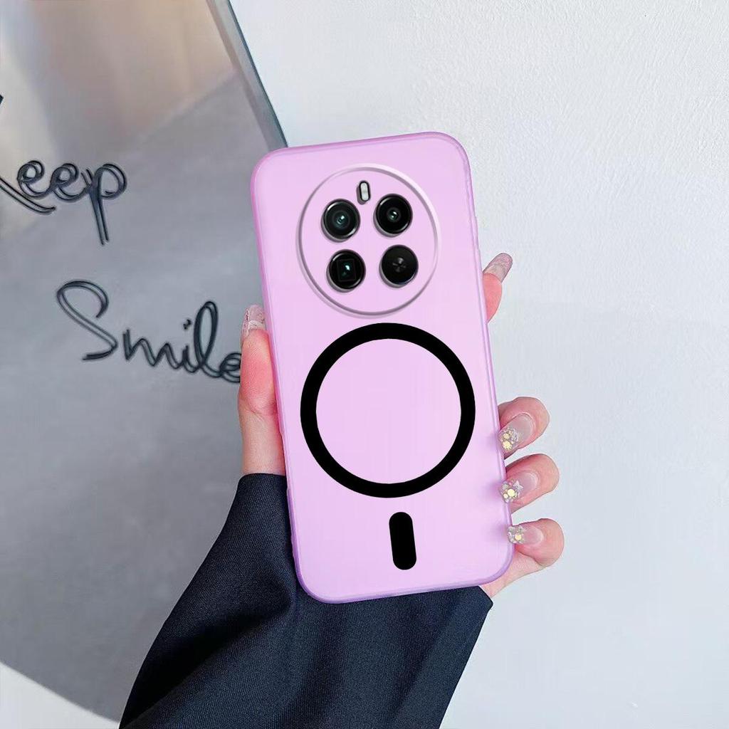 Чехол для realme 12+ 5G, 12 Pro+ 5G, Pro, 12 4G, Narzo 70 Pro 5G, 70 5G Премиальный Магнитный Матовый Защитный Чехол для Телефона