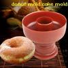Форма для вырезания десертов DIY Форма для вырезания пончиков из мастики Кухонные бытовые инструменты для выпечки Форма для изготовления тортов Пластиковая пищевая форма для тортов