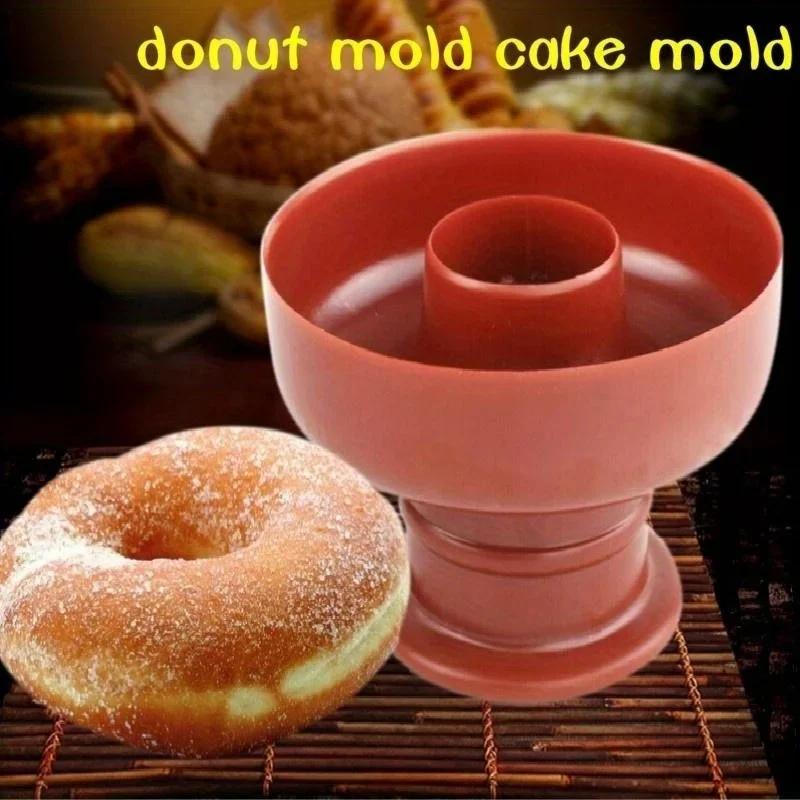 Форма для вырезания десертов DIY Форма для вырезания пончиков из мастики Кухонные бытовые инструменты для выпечки Форма для изготовления тортов Пластиковая пищевая форма для тортов