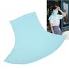 Outdoor Sports Sunscreen Face Shield AntiUV Headwear Neck Guard EarHook Type Cover(Light Blue )