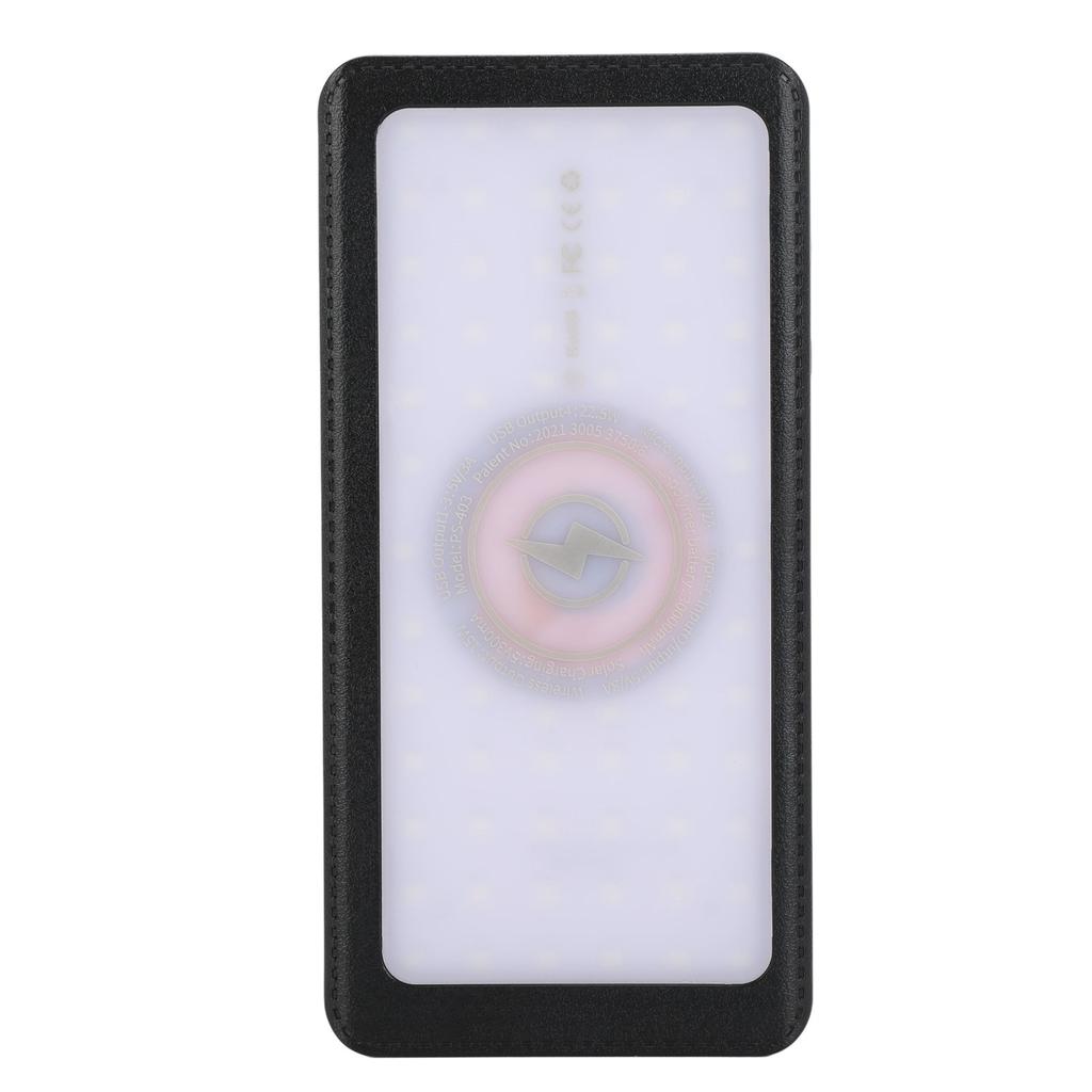 30000 мАч Солнечный внешний аккумулятор 3 режима освещения 66 светодиодов 4 выходных порта USB 40 Вт Светодиодный внешний аккумулятор для кемпинга