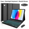Case for iPad A16 11 Inch A3355 A3356 A3354,Bluetooth Keyboard cover for iPad 10th 10.9 Inch A2696 A2757 A2777 A3162