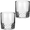 Whiskey Glasses Drinks Beverages Water Set 330ml Gift Low
