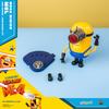 Minions Despicable Me 4 Mega Mel Action Figure with Extendable Laser Eyes and 5 Interchangeable Facial Minion Model Gift for Kids Ages 8 and Up Toy,