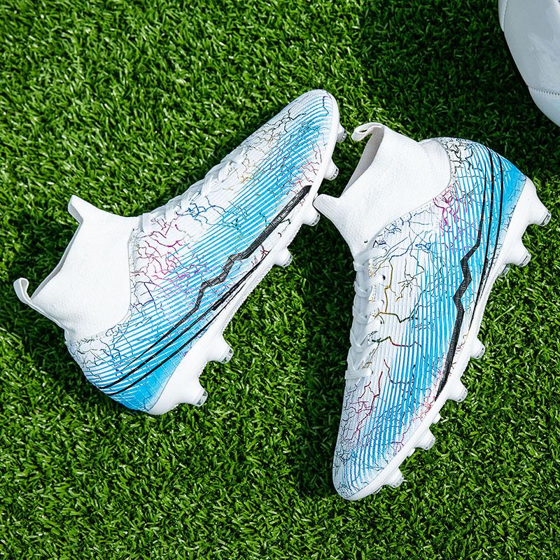 35-47 унисекс футбольные бутсы большого размера мужские футбольные бутсы для особых детей AG детские тренировочные футбольные бутсы для соревнований