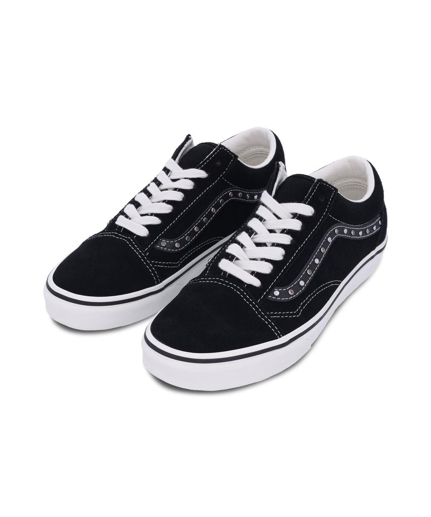 Vans Old Skool - Черные с шипами:Металлик / Vn000V25B5T1