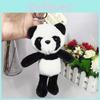 Lovely Panda Plush Keychain Accessory Ultra Soft 18cm Cute Gift For All Ages