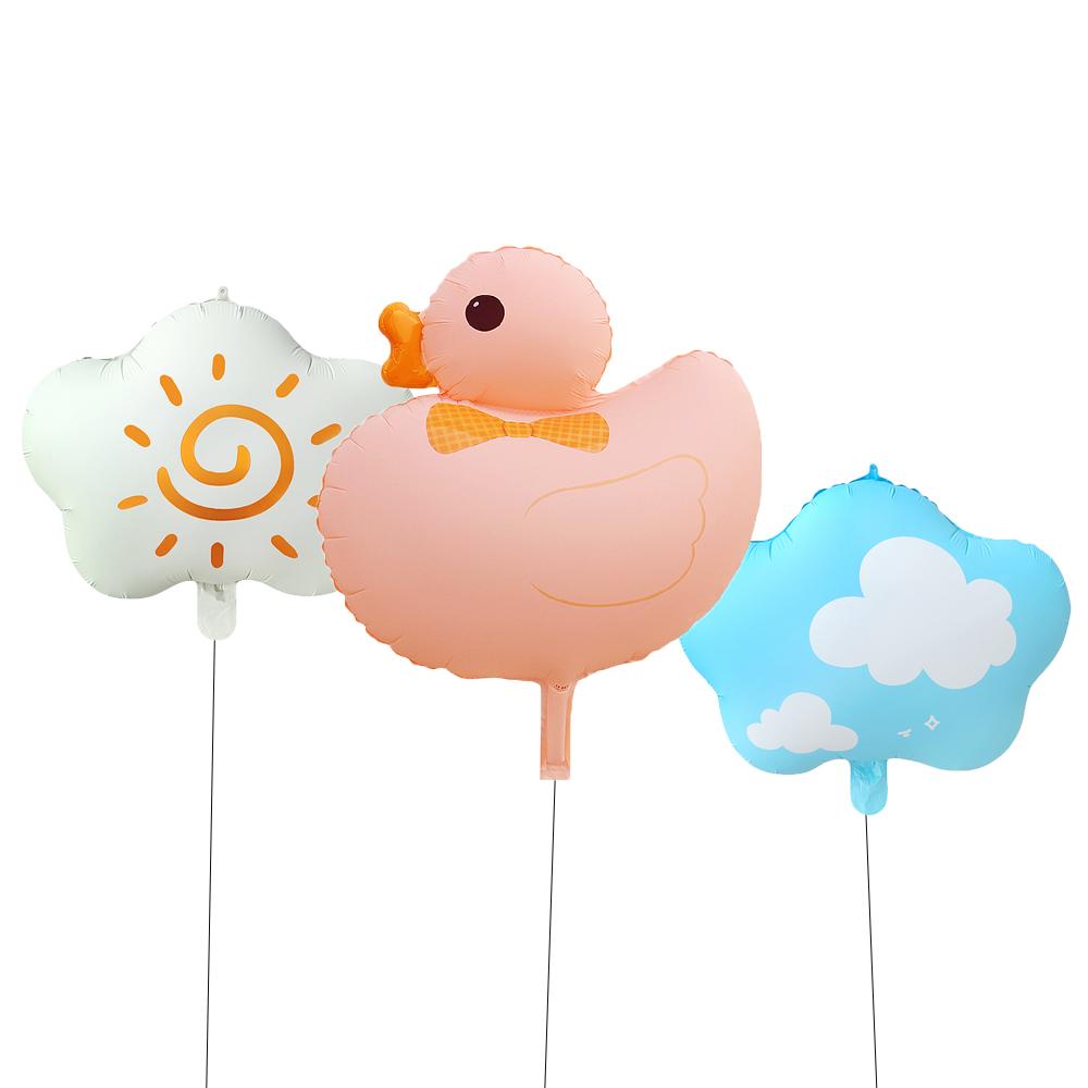 3Pcs Duck Cloud Balloon