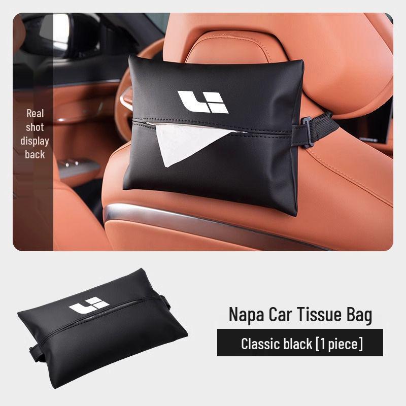 Compatible Tissue Box for Li Auto L6/L7/L8/L9 - Car Storage Accessory