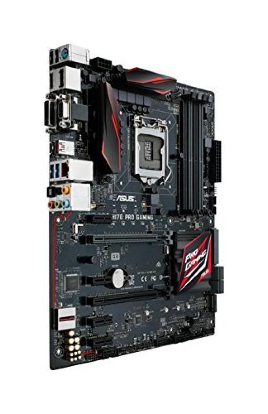 ASUSTeK Intel H170 Gaming LGA1151 H170 PRO GAMING Материнская плата, Совместимая, [ATX]
