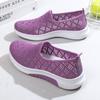 Summer Korean Mesh Comfortable Women Shoes Breathable Hollow Sports Walking Sneakers Casual Flat Ladies