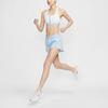 Nike Running Division Полосатые Шорты для Отдыха на Открытом Воздухе с Эластичной Талией Женские шорты Светло-Военно-Синий FN2716440