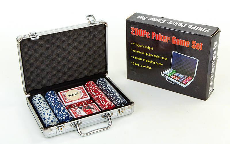 Board Game Poker, Poker Set IG-2056 200 Chips