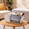 Space Saving Cosmetics Storage Case Large Capacity Tissue Box Desktop Storage Box Kitchen