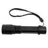 LED Flashlight Zoomable 3 Light Modes USB Or Solar Charge Compass Design Bright Flashlight for Outdoor Adventure Camping