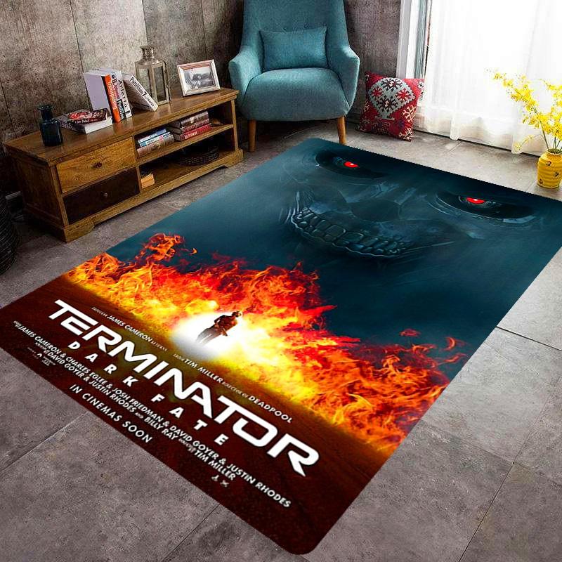 Judgment Day: Terminator's Legacy carpet Doormat floor mats Office chair cushion Art Room