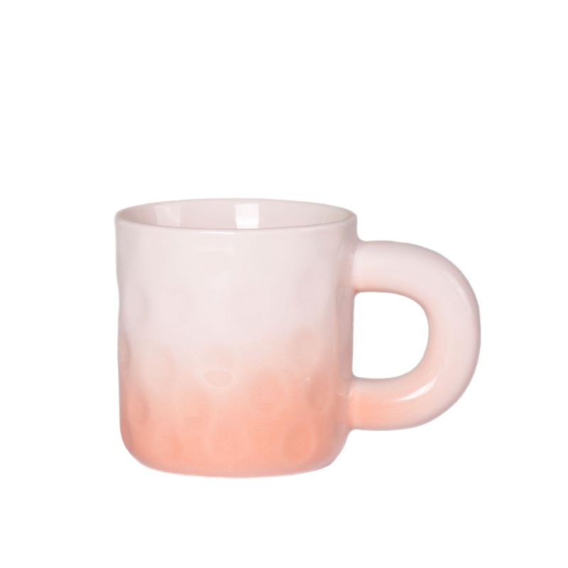 1PC Explosions Gradient Mug Lovers High-value Cream Ins Wind Ceramic Cups with Gift Cups Wholesale Coffee Mug