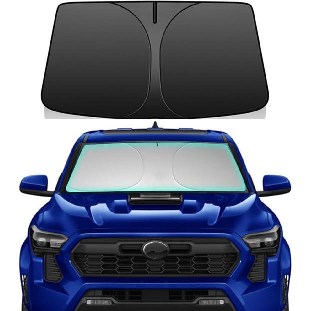 Солнцезащитный козырек на лобовое стекло для -2025 Chevrolet/Chevy Blazer 240T Двухслойный складной солнцезащитный козырек на переднее стекло автомобиля Аксессуары 240 T Солнцезащитный козырек-защита
