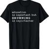Drums Marching Band Drummer Education T-Shirt
