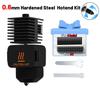 Hotend For Bambu Lab A1 Mini Assembly Hotend Kit 0.2 0.4 0.6 0.8MM Replaceable Nozzle For 3D Printer Bamboo Lab A1/A1mini Hotend